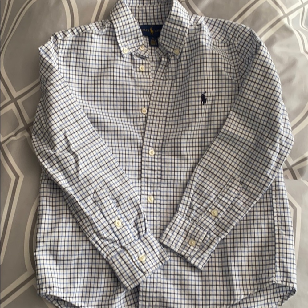 Plaid Ralph Lauren button down